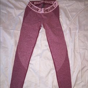 GYMSHARK Fit Red Leggings